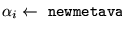 $([\alpha_1,\cdots,\alpha_k],t)$